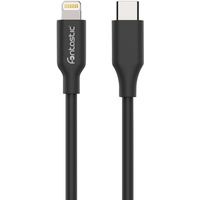 Fontastic Datenkabel Ere Typ-C auf Lightning 1,20m schwarz