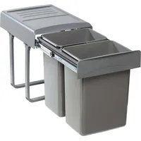 EKOTECH 90084162S Abfallsorter MEGA mit 2x 20 Liter Abfallvolumen