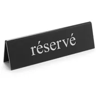 HENDI Tischschild Reserviert, 130x35x40 mm