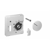 ALRE Alre-It Abdeckung für Raumtemperaturregler JZ-002.100 55x55mm glanz reinweiss