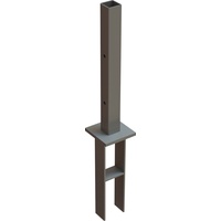 OSMO Pfostenanker zum Einbetonieren für Aluminiumpfosten 11 x 70