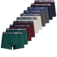 JACK & JONES Solid Boxershorts 10 Einheiten Multicolor S