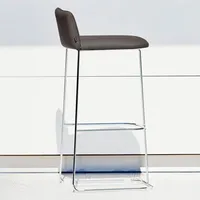 JAN KURTZ Barhocker Ragno chrom/taupe