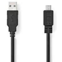 Nedis USB-Kabel USB 2.0 USB-A Stecker USB Micro-B Stecker