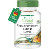 Fairvital | Kapuzinerkresse Extrakt 500mg - 90 Kapseln -