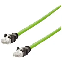 Metz Connect 142M2X55100 RJ45 Netzwerkkabel, Patchkabel CAT 6a S/FTP
