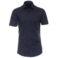 Venti Kurzarmhemd 001930 sehr schmalKent blau 42