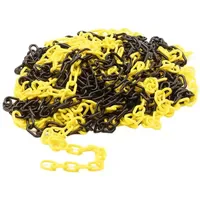 Perel Absperr- und Signalkette 25 m 6 mm Gelb/Schwarz