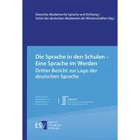 Erich Schmidt Verlag Die Sprache in den Schulen –