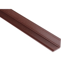 KOVALEX WPC Wandabschlussleiste 4 x 4 cm schokobraun