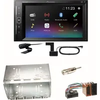 Pioneer DMH-A240DAB Digitalradio Bluetooth Einbauset für Mercedes Vito Viano