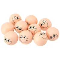 Creativ Company Gesicht Smiley Holz 30 mm 10 Stk