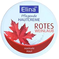 Elina med Elina Rotes Weinlaub Creme 150ml Hautcreme Beine