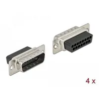 DeLock 66709 66709 D-SUB Steckverbinder 1St.