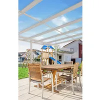 Gutta Terrassendach Premium 410 x 406 cm weiß /