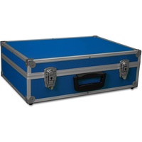 GORANDO GORANDO® Transportkoffer blau | Alurahmen 440x300x130mm Werkzeuge,