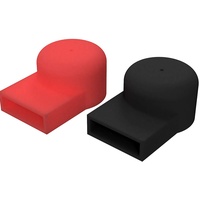Offgridtec Offgridtec® Polabdeckung Batterieanschluss M8 Rot Schwarz Berührschutz 2er