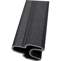 GROJA Solid Stecksystem Lisenenprofil Anthrazitgrau 180 cm