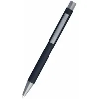 ONLINE USV-Systeme ONLINE Kugelschreiber Soft Metal Pure Black