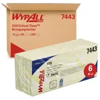 Kimberly Clark Professional WYPALL* X50 Wischtücher - Interfold gelb,
