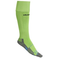 Uhlsport Team pro Player stutzenstrümpfe, Flash grün/Schwarz, 33-36