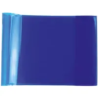 Herma Heftumschlag PLUS quer transparent blau Kunststoff DIN A5