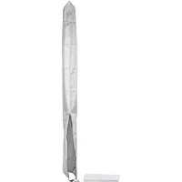 Royal Gardineer Schirmhülle witterungsbeständig Polyester Größe L Silber