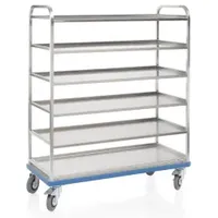 Gmöhling Regalwagen G®‐ORG E 2801 7-6 Fächer
