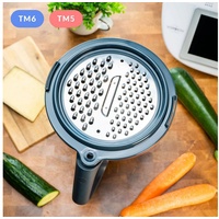 Eascandy Edelstahl Schneide- und Reibezubehör für Thermomix TM6, TM5
