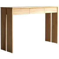 Tikamoon Konsolentisch Beistelltisch 120x40x75 beige