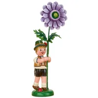 Hubrig Volkskunst GmbH Hubrig Volkskunst Blumenkind Junge mit Dahlie