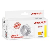METO Preisetiketten 22,0 x 12,0 mm,