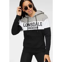 Lonsdale Hoodie Penbryn Schwarz XL