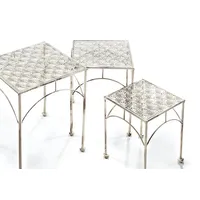 Kobolo Blumenständer ANTIQ3SET41 in Weiß | Gr.: onesize