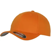 Flexfit Wooly Combed Cap - orange, S/M