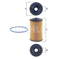 Mahle Ölfilter OX 399D