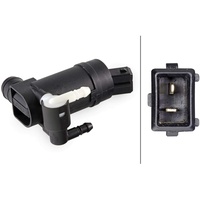 Hella Waschwasserpumpe, Scheibenreinigung - 12V - elektrisch - Dualpumpe
