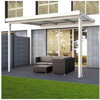 Gutta Terrassendach Premium 309 x 306 cm weiß /