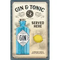 Nostalgic-Art Blechschild, Mehrfarbig, Metall, Rechteckig, 40x60x1 cm, Dekoration, Skulpturen