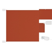 VidaXL Senkrechtmarkise Terrakotta 60x360 cm Oxford-Gewebe