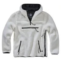 Brandit Textil Teddy Worker Jacke White 3XL