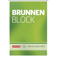 Brunnen Briefblock / Schreibblock / Der Brunnen Block (A5,