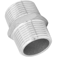 SST Edelstahl Doppelnippel V4A Gewindefitting 2"