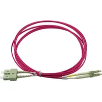BlueOptics Duplex LWL Patchkabel LC-SC Multimode OM4 20 Meter