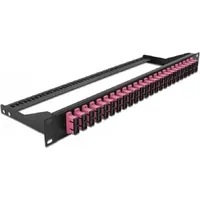 DeLock 43396 LWL-Patchpanel SC Duplex violett