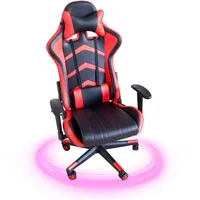 Lemodo NA005 Gaming Chair schwarz/rot