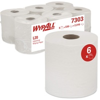 WypAll L20 2-lagig 6 Rollen x 380 Wischtücher