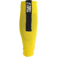 Uhlsport TUBE IT Fußball Sleeve-Stutzen limonengelb/schwarz 33-36