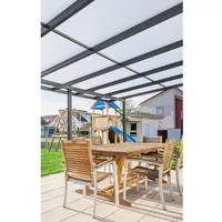 Gutta Terrassendach Premium 1014 x 306 cm anthrazit /