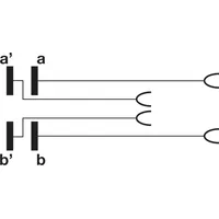 Corning Cable Systems Corning LSA-Plus 2 Prüfschnur 4-pol. Bu.